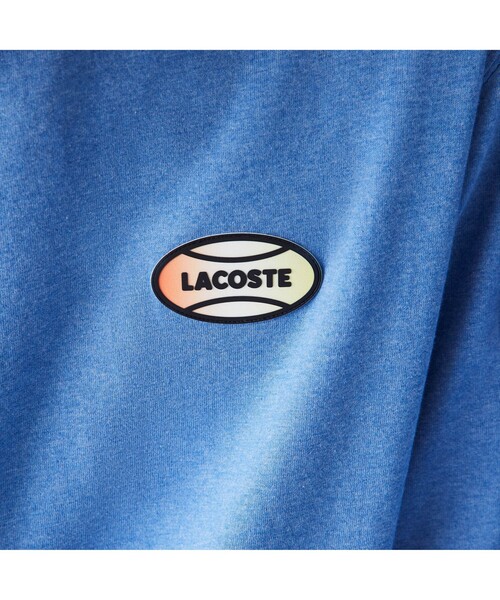 LACOSTE L!VE(ラコステライブ)の「ラコステライブ ハイコントラストヘザーTシャツ(Tシャツ/カットソー・メンズ・ブルー/イエロー・S/M/L/XS)」の10枚目の写真
