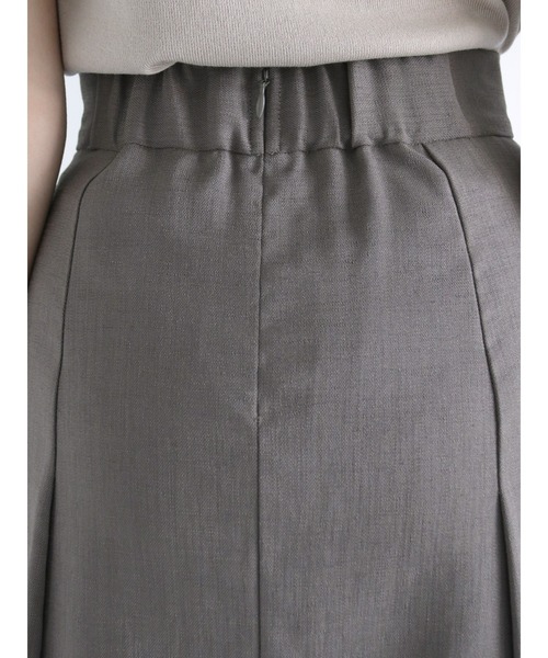 Te chichi(テチチ)の「【貴島明日香コラボ】リネンライクフレアスカート(スカート・レディース・ベージュ/カーキ/イエロー/グリーン・SMALL/MEDIUM)」の15枚目の写真