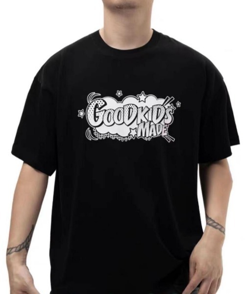 A FEW GOOD KIDS(ア フュー グッド キッズ)の「AFGK-58.SSTEE(Tシャツ/カットソー・メンズ・ホワイト/ブラック・L/XL)」の2枚目の写真