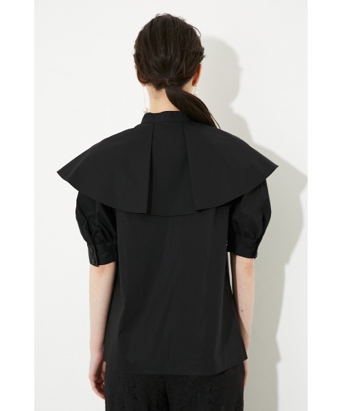 rienda（リエンダ）の「ビッグカラーシャツ（シャツ/ブラウス・レディース・ホワイト/ブラック/ブラウン/マルチ・FREE）」の12枚目の写真