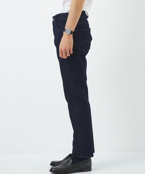 EDWIN（エドウィン）の「【別注】＜EDWIN×green label relaxing＞JERSEYSスリムテーパードパンツ（デニムパンツ・メンズ・ネイビー・S/M/L）」の5枚目の写真