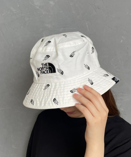 THE NORTH FACE（ザノースフェイス）の「THE NORTH FACE(ザ・ノースフェイス)/COTTON BUCKET HAT　コットンバケットハット（ハット・レディース・ホワイト/ブラック/カーキ/ホワイト系その他/ブラック系その他・L/M）」の3枚目の写真