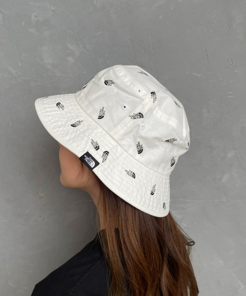 THE NORTH FACE（ザノースフェイス）の「THE NORTH FACE(ザ・ノースフェイス)/COTTON BUCKET HAT　コットンバケットハット（ハット・レディース・ホワイト/ブラック/カーキ/ホワイト系その他/ブラック系その他・L/M）」の22枚目の写真