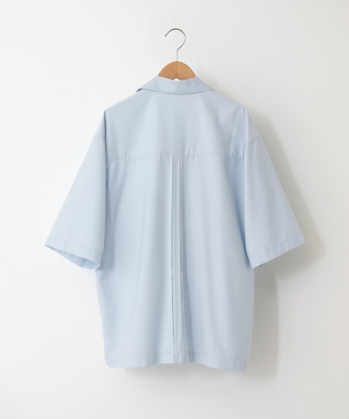 NEILEN(ニーレン)の「Pin tuck cuba shirts/ピンタックキューバシャツ(シャツ/ブラウス・メンズ・ライトブルー/ブラック・M/L)」の21枚目の写真
