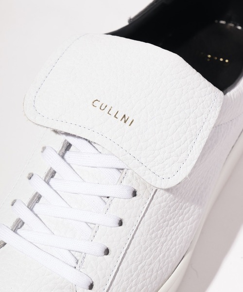 CULLNI(クルニ)の「SH-013 レザースニーカー(スニーカー・メンズ・ホワイト/ブラック・2/1)」の5枚目の写真