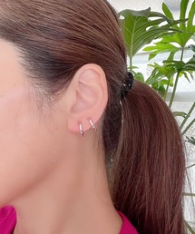 落ちにくい!痛くなりにくい ピアス風ループイヤリング
