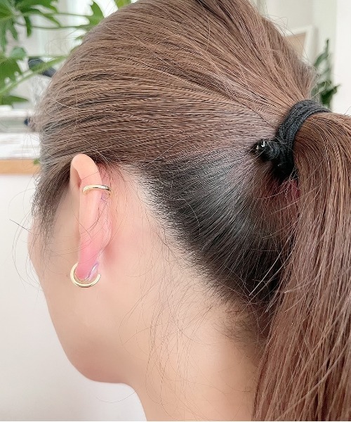 Ritomo De Ricco(リトモ・デ・リコ)の「落ちにくい!痛くなりにくい ピアス風ループイヤリング(イヤリング・レディース・A/B・FREE)」の3枚目の写真