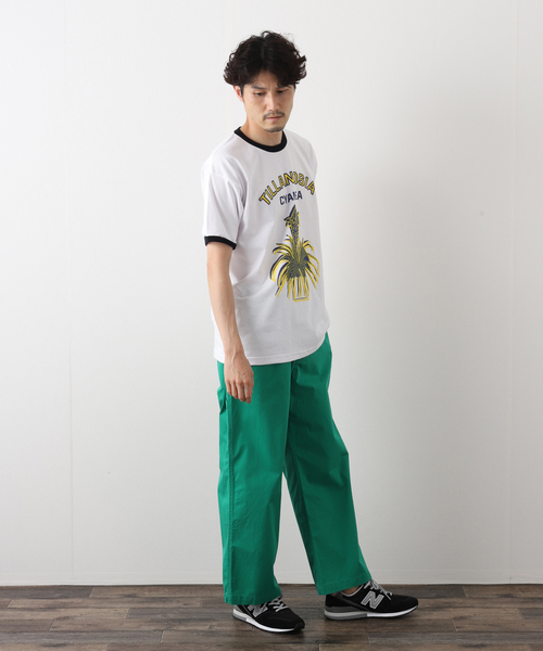 niche.(ニッチ)の「【niche.USA / ニッチ】Potted Ringer-TILL/YELLOW(Tシャツ/カットソー・メンズ・ネイビー・MEDIUM/LARGE)」の15枚目の写真