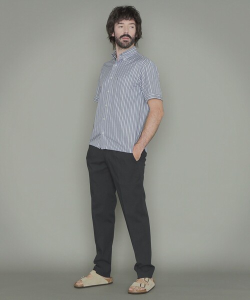 MACKINTOSH LONDON(マッキントッシュ ロンドン)の「4者混リラックスパンツ(その他パンツ・メンズ・ダークネイビー/ホワイト系その他・42/38/40)」の4枚目の写真