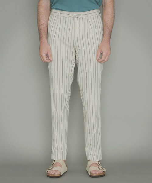 MACKINTOSH LONDON(マッキントッシュ ロンドン)の「4者混リラックスパンツ(その他パンツ・メンズ・ダークネイビー/ホワイト系その他・42/38/40)」の6枚目の写真