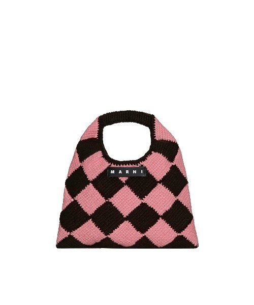 MARNI MARKET(マルニマーケット)の「テクニカルウールバッグ(ハンドバッグ・レディース・ピンク系その他・FREE)」の1枚目の写真