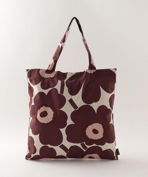 Steven Alan(スティーブンアラン)の「<marimekko>PIENI UNIKKO BAG/トートバッグ(トートバッグ・レディース・ワインレッド・FREE)」の1枚目の写真