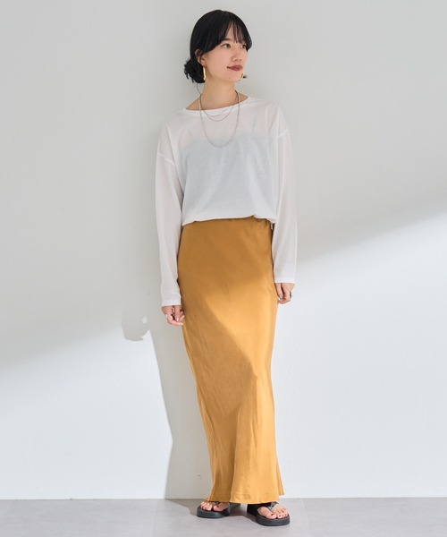 SHENERY（シーナリー）の「シルケットカットソー（Tシャツ/カットソー・レディース・オフホワイト・FREE）」の7枚目の写真