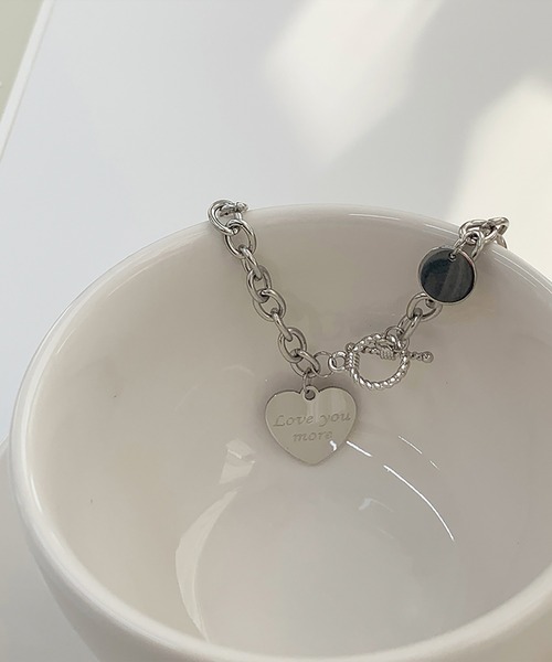 ハートチェーンネックレス（ネックレス）｜cream creme（クリーム