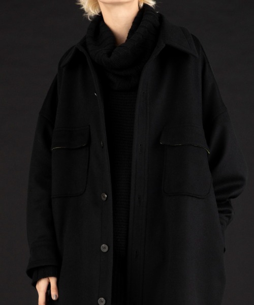 ROBES&CONFECTIONS（ローブスコンフェクションズ）の「Robes & Confections/ローブス&コンフェクションズ/ベビーアルパカニット（ニット/セーター・メンズ・その他3/ブラック・1/3）」の2枚目の写真