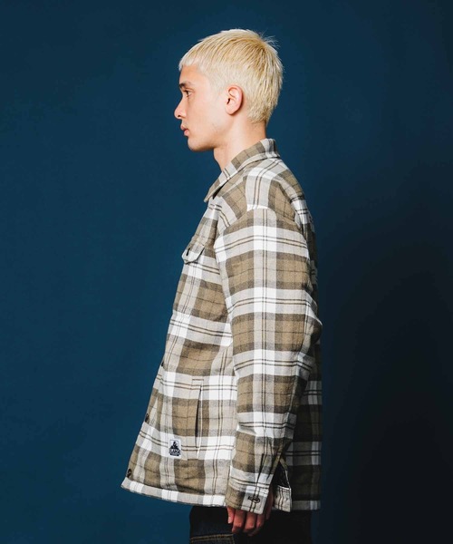 XLARGE（エクストララージ）の「QUILTED CHECK SHIRT JACKET（ブルゾン