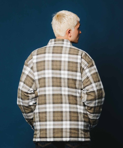 XLARGE（エクストララージ）の「QUILTED CHECK SHIRT JACKET（ブルゾン