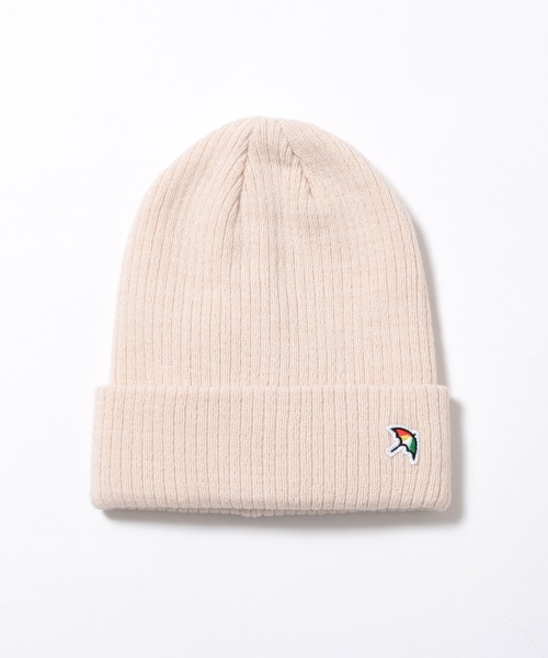 Arnold Palmer（アーノルドパーマー）の「クラカーボ リブ編み シェア ニットキャップ（ニットキャップ/ビーニー・レディース・ブラック/グレー/オフホワイト/ワインレッド/ネイビー・F）」の11枚目の写真