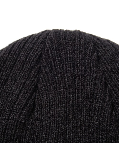 Arnold Palmer（アーノルドパーマー）の「クラカーボ リブ編み シェア ニットキャップ（ニットキャップ/ビーニー・レディース・ブラック/グレー/オフホワイト/ワインレッド/ネイビー・F）」の9枚目の写真