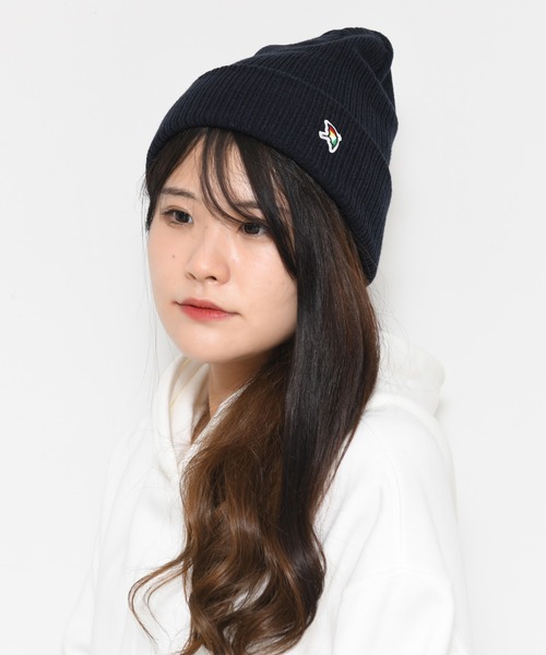 Arnold Palmer（アーノルドパーマー）の「クラカーボ リブ編み シェア ニットキャップ（ニットキャップ/ビーニー・レディース・ブラック/グレー/オフホワイト/ワインレッド/ネイビー・F）」の20枚目の写真