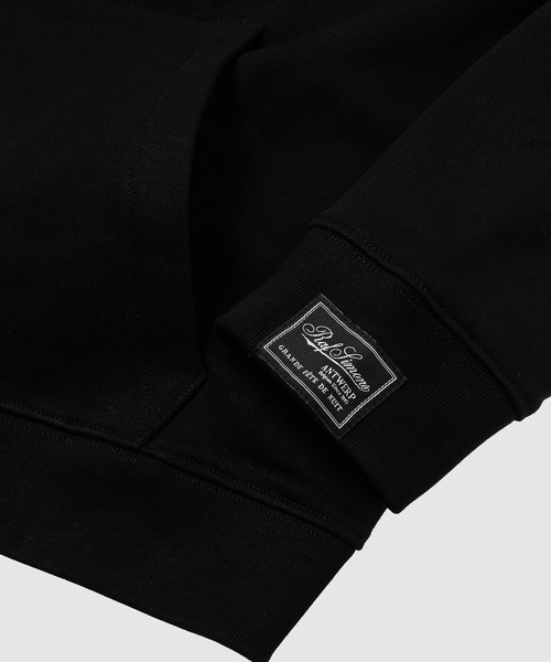 RAF SIMONS(ラフシモンズ)の「Regular fit hoodie Die Has Cast print on fron(パーカー・メンズ・ブラック・S/M/L)」の5枚目の写真