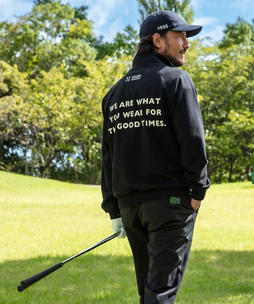 penguin BY MUNSINGWEAR（ペンギン バイ マンシングウェア）の「ZOZO CHAMPIONSHIP EXCLUSIVE Comfort half zip Message sweat shirt（スウェット・メンズ・ブラック・LARGE/MEDIUM/SMALL/X-LARGE）」の6枚目の写真