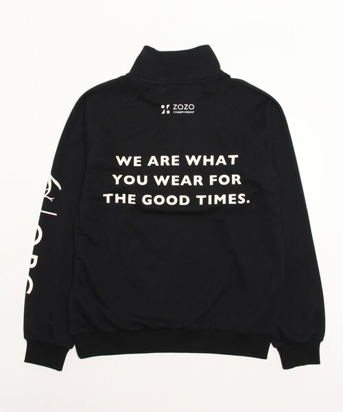 penguin BY MUNSINGWEAR（ペンギン バイ マンシングウェア）の「ZOZO CHAMPIONSHIP EXCLUSIVE Comfort half zip Message sweat shirt（スウェット・メンズ・ブラック・LARGE/MEDIUM/SMALL/X-LARGE）」の8枚目の写真