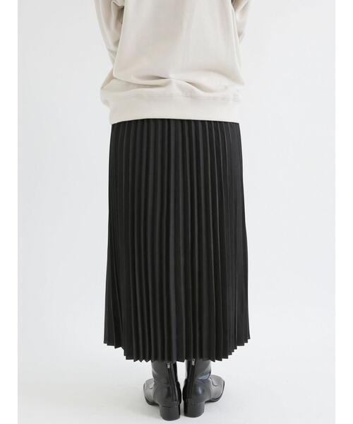 Lugnoncure（ルノンキュール）の「スエードプリーツスカート（スカート・レディース・グレー/ブラウン/ブラック・ﾌﾘ-）」の16枚目の写真