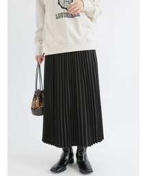 Lugnoncure | スエードプリーツスカート(スカート)