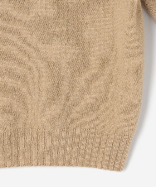 Morris & Sons(モリスアンドサンズ)の「MORRIS & SONS | ジーロンラム タートルネックニット WOMEN(ニット/セーター・レディース・オートミール/ブラック/ネイビー/レッド/グレイッシュベージュ/ベージュ・00/0)」の10枚目の写真
