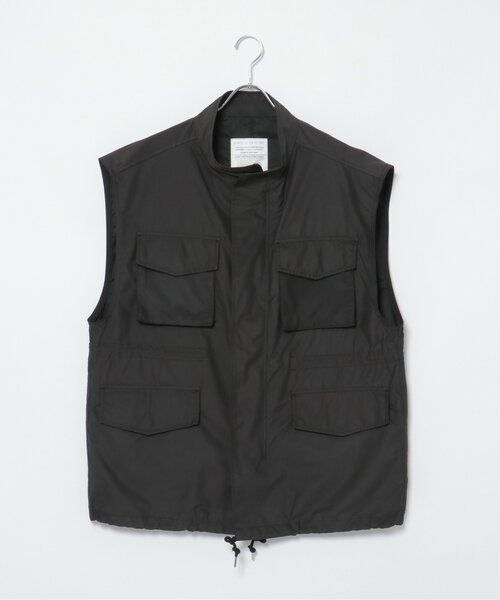 VENCEEXCHANGE(ヴァンスエクスチェンジ)の「M65 ハイネックミリタリーベスト(ベスト・レディース・オリーブ/ブラック・FREE)」の5枚目の写真