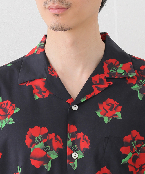 BEDWIN（ベドウィン）の「【BEDWIN / ベドウィン】 L/S OPEN COLLAR ALOHA SHIRT/1675（シャツ/ブラウス・メンズ・チャコールグレー/ブラック/サックスブルー・2/3）」の18枚目の写真