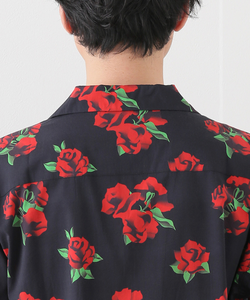 BEDWIN（ベドウィン）の「【BEDWIN / ベドウィン】 L/S OPEN COLLAR ALOHA SHIRT/1675（シャツ/ブラウス・メンズ・チャコールグレー/ブラック/サックスブルー・2/3）」の13枚目の写真