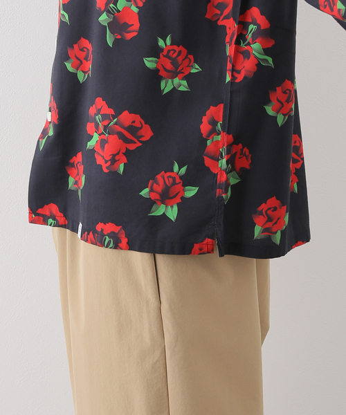 BEDWIN（ベドウィン）の「【BEDWIN / ベドウィン】 L/S OPEN COLLAR ALOHA SHIRT/1675（シャツ/ブラウス・メンズ・チャコールグレー/ブラック/サックスブルー・2/3）」の7枚目の写真