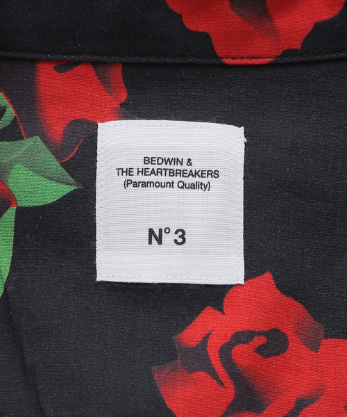 BEDWIN（ベドウィン）の「【BEDWIN / ベドウィン】 L/S OPEN COLLAR ALOHA SHIRT/1675（シャツ/ブラウス・メンズ・チャコールグレー/ブラック/サックスブルー・2/3）」の14枚目の写真