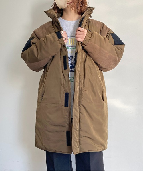 CPCM（シーピーシーエム）の「モンスターパーカー（モッズコート・レディース・ブラック/チャコールグレー/ベージュ・FREE）」の3枚目の写真