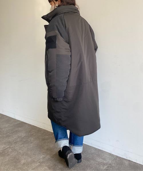 CPCM（シーピーシーエム）の「モンスターパーカー（モッズコート・レディース・ブラック/チャコールグレー/ベージュ・FREE）」の11枚目の写真