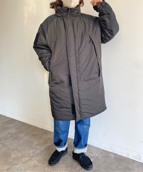 CPCM（シーピーシーエム）の「モンスターパーカー（モッズコート・レディース・ブラック/チャコールグレー/ベージュ・FREE）」の8枚目の写真