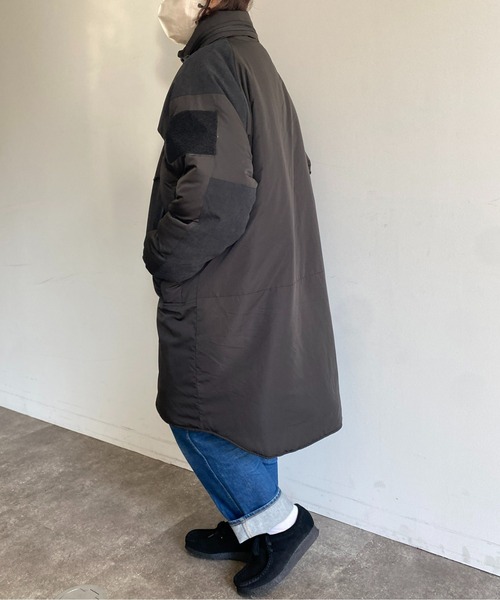 CPCM（シーピーシーエム）の「モンスターパーカー（モッズコート・レディース・ブラック/チャコールグレー/ベージュ・FREE）」の10枚目の写真