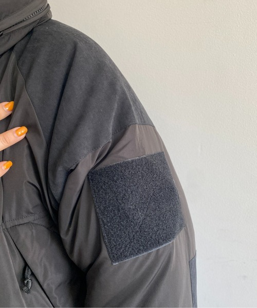 CPCM（シーピーシーエム）の「モンスターパーカー（モッズコート・レディース・ブラック/チャコールグレー/ベージュ・FREE）」の13枚目の写真