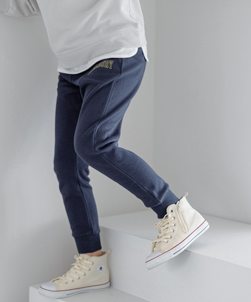 GLOBAL WORK（グローバルワーク）の「スゴラクあったかリブパンツ/295081（その他パンツ・キッズ・ブラック/ネイビー/ライトグレー・130cm/120cm/150cm/140cm/160cm/100cm/110cm）」の9枚目の写真