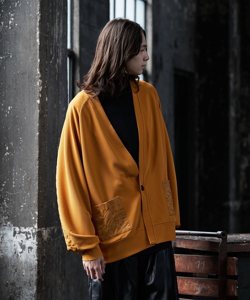 DOOPZ（ドープス）の「キルトポケットカーディガン（カーディガン/ボレロ・メンズ・ライトグレー/マスタード/ブラック・SMALL/MEDIUM/LARGE）」の12枚目の写真