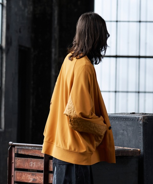 DOOPZ（ドープス）の「キルトポケットカーディガン（カーディガン/ボレロ・メンズ・ライトグレー/マスタード/ブラック・SMALL/MEDIUM/LARGE）」の18枚目の写真