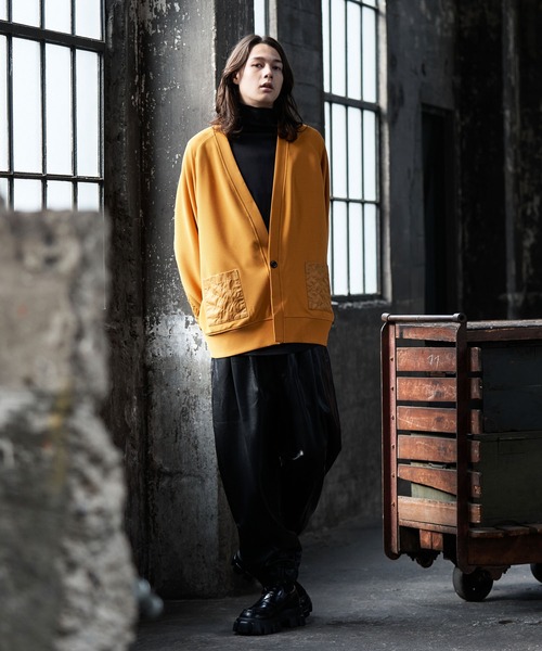 DOOPZ（ドープス）の「キルトポケットカーディガン（カーディガン/ボレロ・メンズ・ライトグレー/マスタード/ブラック・SMALL/MEDIUM/LARGE）」の21枚目の写真