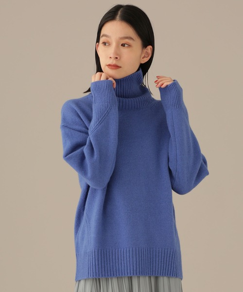 LB.03/ウールカシミヤタートルニットプルオーバー