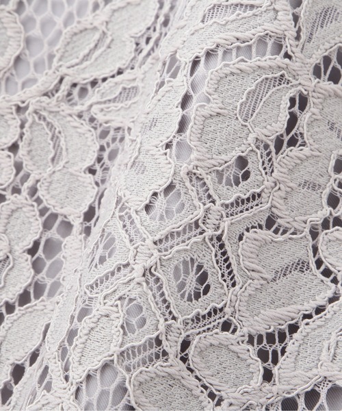 PROPORTION BODY DRESSING（プロポーションボディドレッシング）の「コードレースロングタイトＳＫ / 1213120200（スカート・レディース・ライトグリーン/グレー・SMALL/MEDIUM）」の6枚目の写真