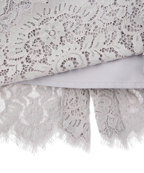 PROPORTION BODY DRESSING（プロポーションボディドレッシング）の「コードレースロングタイトＳＫ / 1213120200（スカート・レディース・ライトグリーン/グレー・SMALL/MEDIUM）」の8枚目の写真