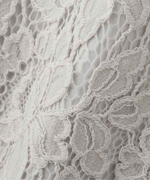 PROPORTION BODY DRESSING（プロポーションボディドレッシング）の「コードレースロングタイトＳＫ / 1213120200（スカート・レディース・ライトグリーン/グレー・SMALL/MEDIUM）」の5枚目の写真