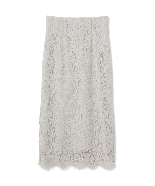 PROPORTION BODY DRESSING（プロポーションボディドレッシング）の「コードレースロングタイトＳＫ / 1213120200（スカート・レディース・ライトグリーン/グレー・SMALL/MEDIUM）」の11枚目の写真