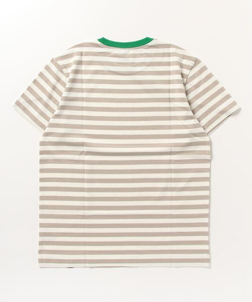 G-STAR（ジースター）の「ESSENTIAL STRIPE LOOSE T-SHIRT/ストライプT（Tシャツ/カットソー・メンズ・ストライプ・SMALL/MEDIUM/LARGE/X-LARGE/X-SMALL）」の8枚目の写真